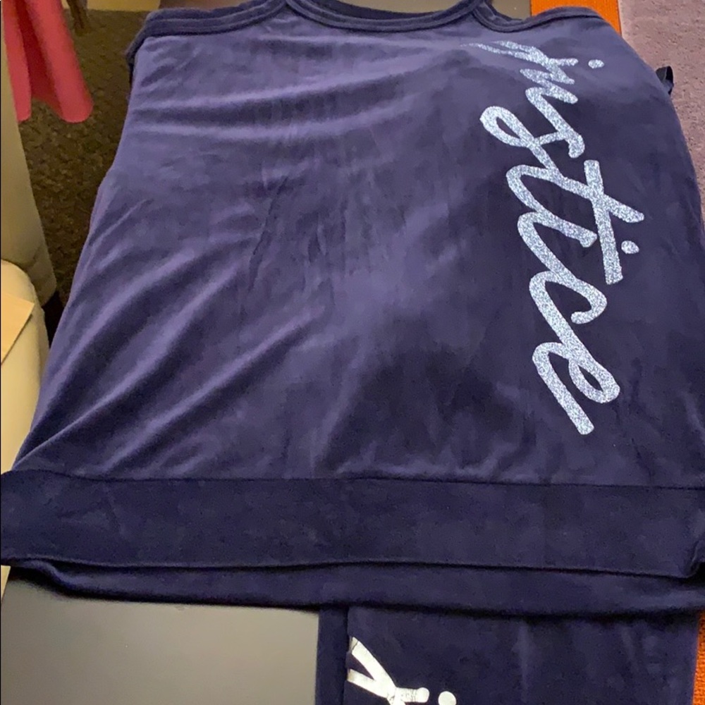 Girls 2-piece Blue sweat suit